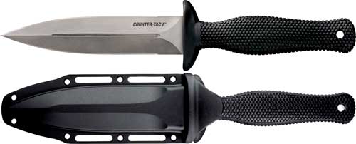 Cold Steel CS10BCTL Counter TAC I 5" Spear Point AUS-8A Blade Knife - View 2