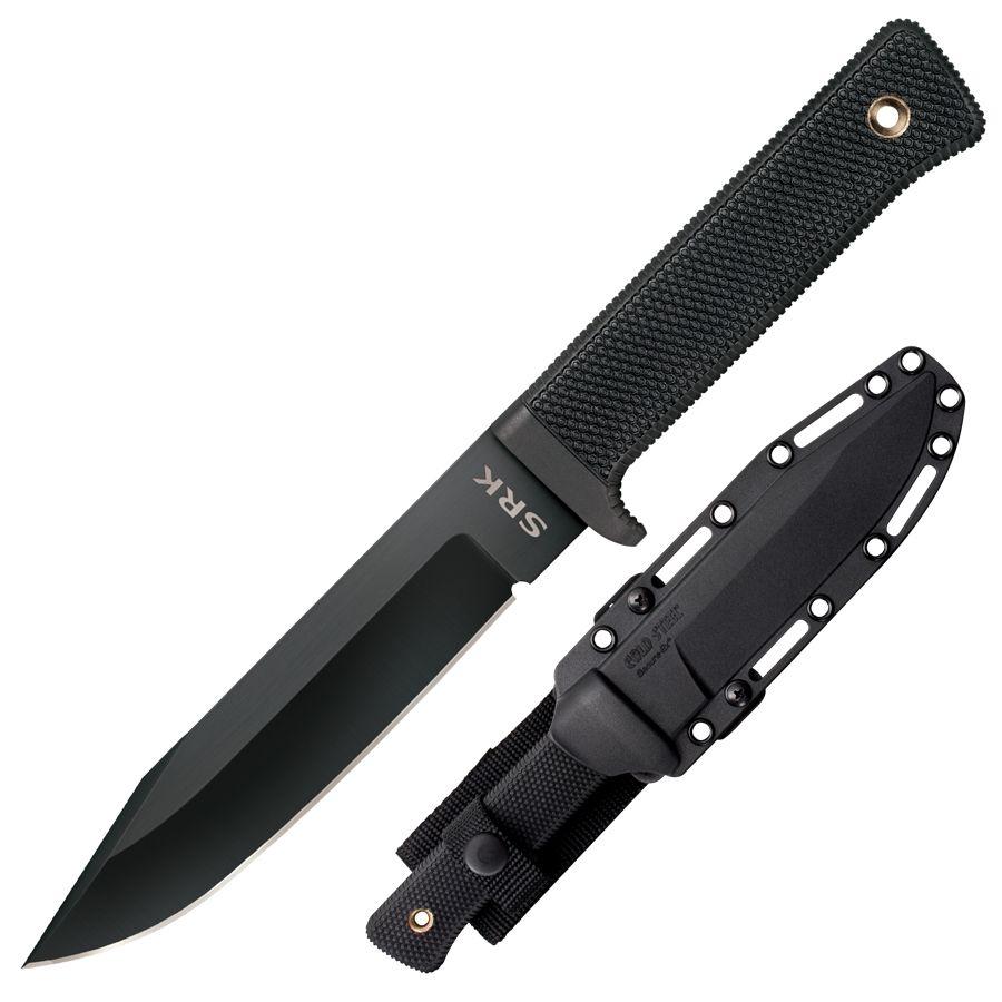 Cold Steel CS49LCK SRK 6" Fixed Clip Point SK-5 Blade, Kray-Ex Handle - View 2