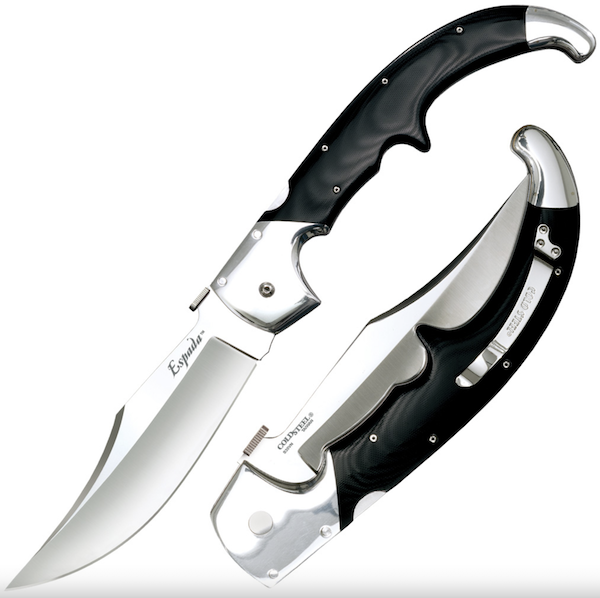 Cold Steel CS62MA Espada XL 7.5" S35VN Folding Knife G10 Handle Black - View 2