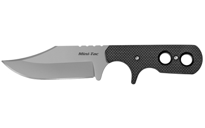 Cold Steel Mini Tac Bowie 3 5/8in Blade 6 7/8in Overall Griv-Ex Handle - View 2