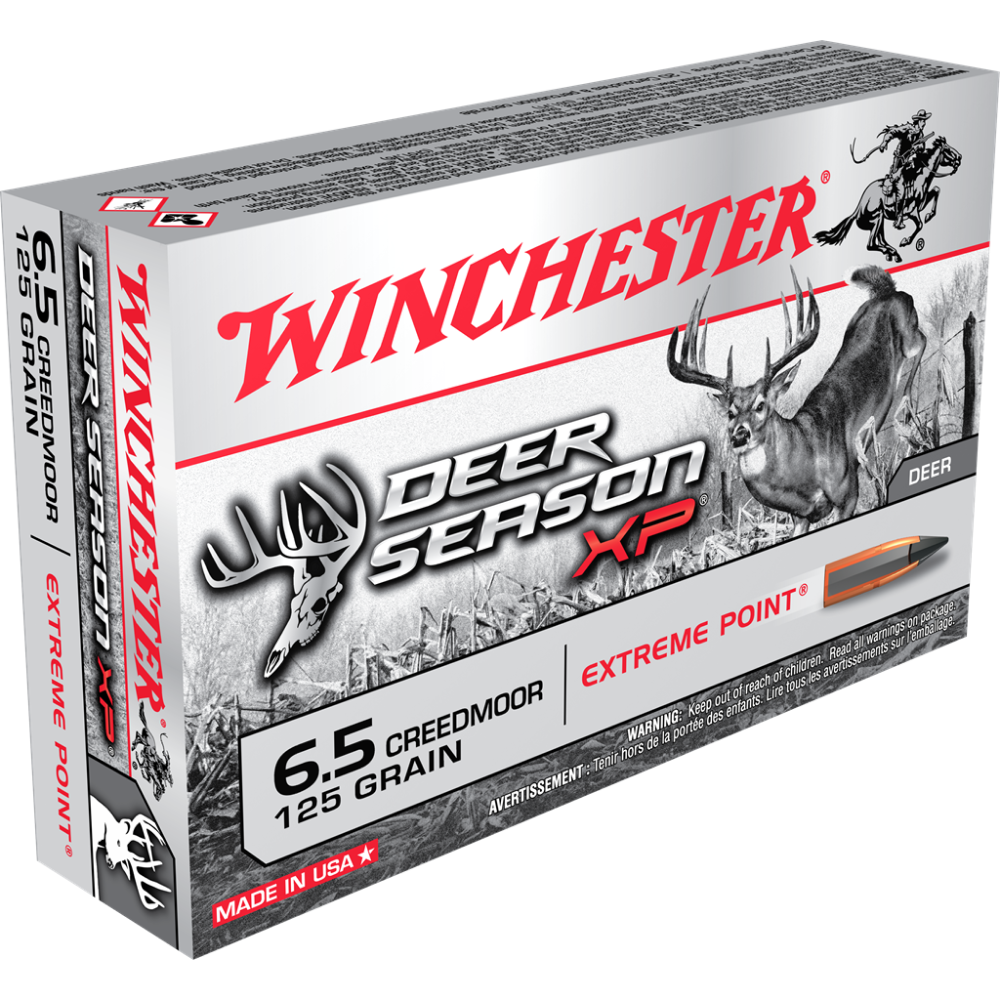 Winchester Ammo X65DS Deer Season XP 6.5 Creedmoor 125 gr Extreme Point 20 Per Box/ 10 Cs - View 2
