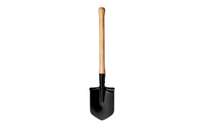 Cold Steel CS92SFX Spetsnaz Shovel 30in Medium Carbon Steel Black - View 2