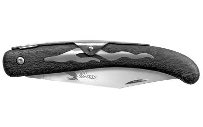 Cold Steel CS20KJ Kudu Lite 4.25" Folding Plain Polished 5Cr15MoV SS Blade/Black Woodgrain Zy-Ex Handle - View 3