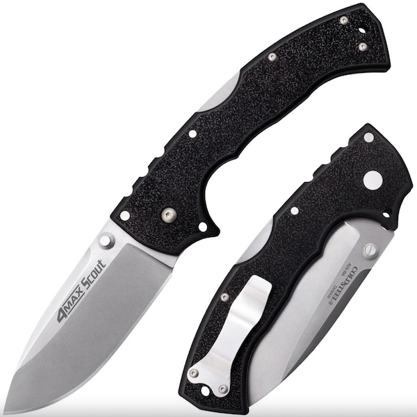 CS 4-MAX Scout Knife - 4" Blade, 10" Overall Length, AUS10A Steel, CS-62RQ - View 2
