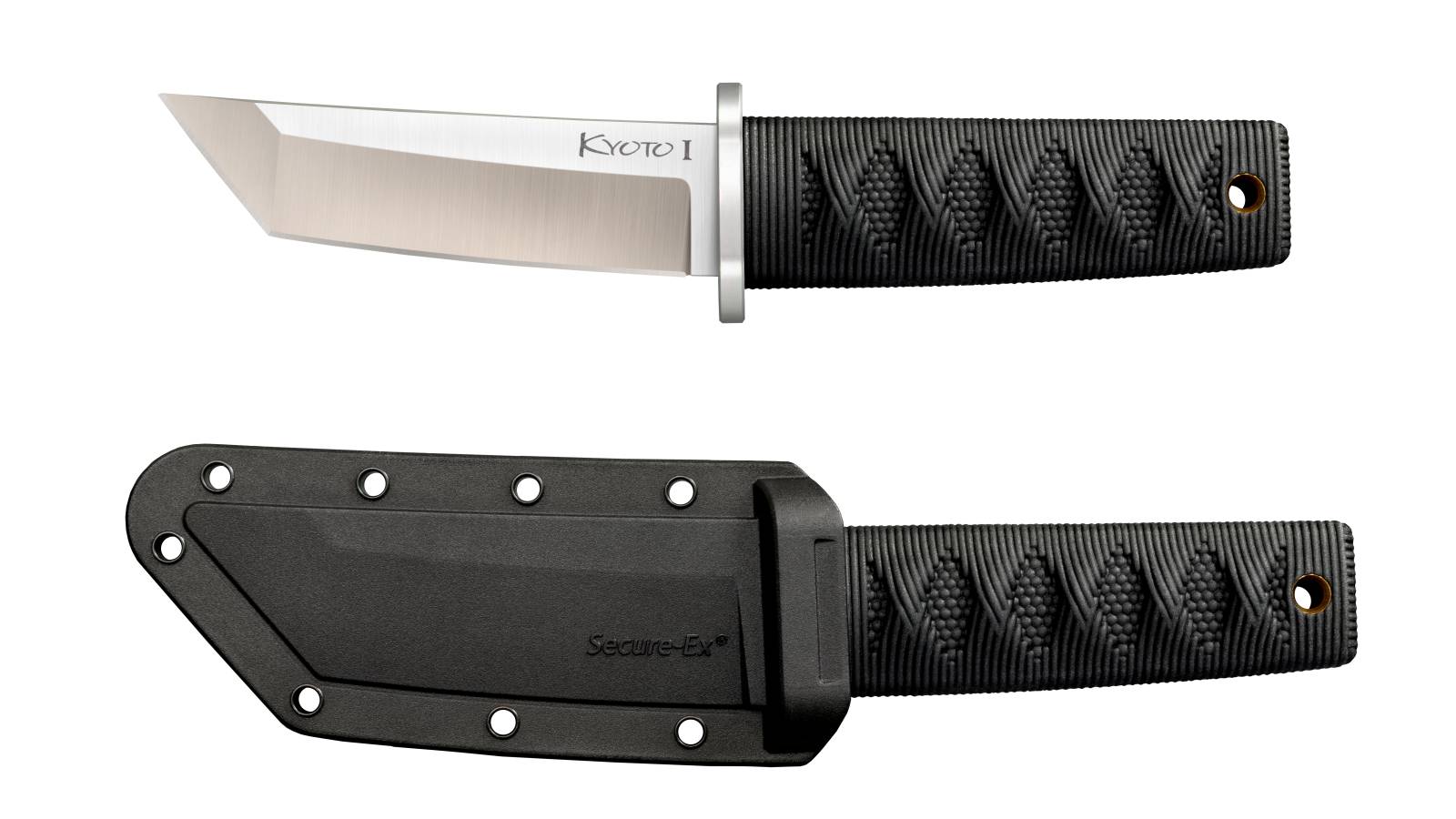 Cold Steel CS17DA Kyoto I 3.25" Tanto 8Cr13MoV Blade Kray-Ex Handle - View 2