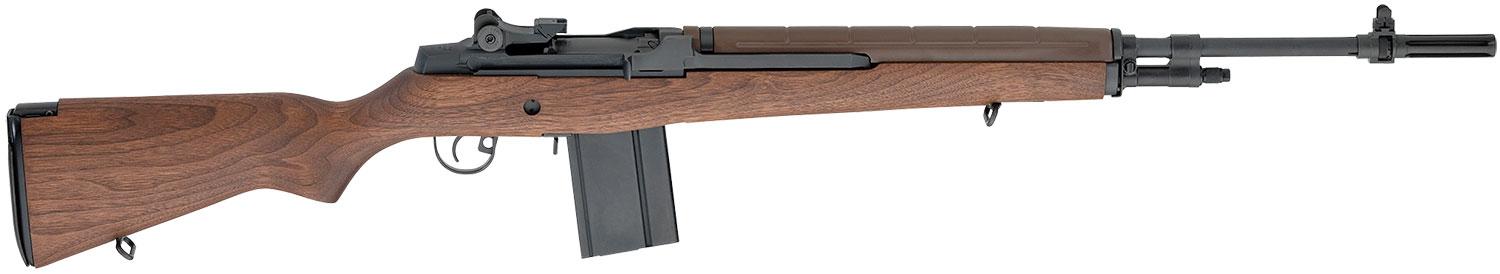 Springfield Armory M1A Standard .308win 22" Semi-Auto Rifle, Walnut Stock, Black Finish, 10-Round Capacity - View 2
