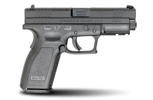 Springfield XD XD9801 9mm 3" SC Black Pistol 10RD - View 2