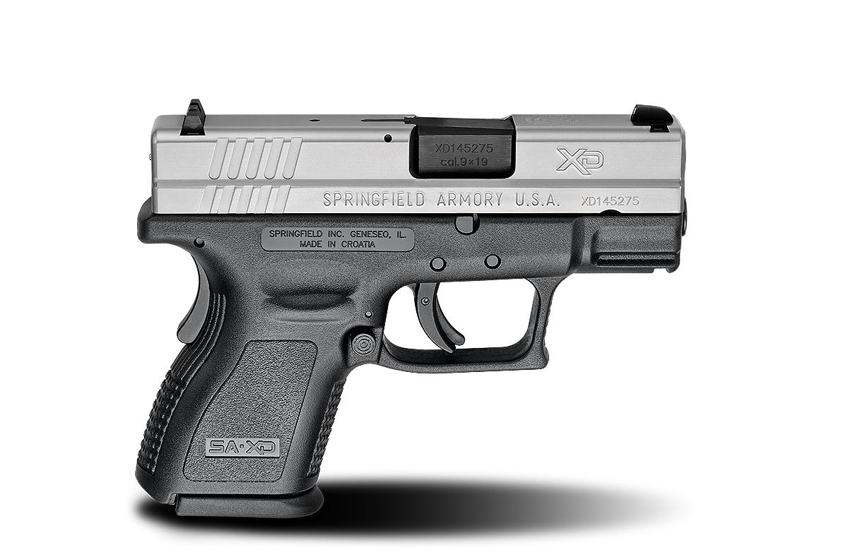 Springfield Armory XD9 Sub-Compact 9mm 3 in Black Polymer 10 Round Semi-Aut - View 2