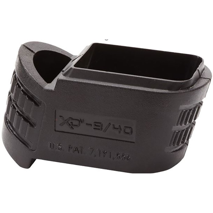 Springfield Armory XDM5002C Backstrap Sleeve made of Polymer with Black Finish & 1 Piece Design for 9mm Luger, 40 S&W Springfield XD-M Compact with #2 Backstrap & 3.80" Barrel - View 2