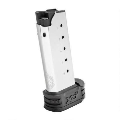 Springfield Armory XD-S XDS5006 .45 ACP 6 Round Stainless Steel Magazine - View 2