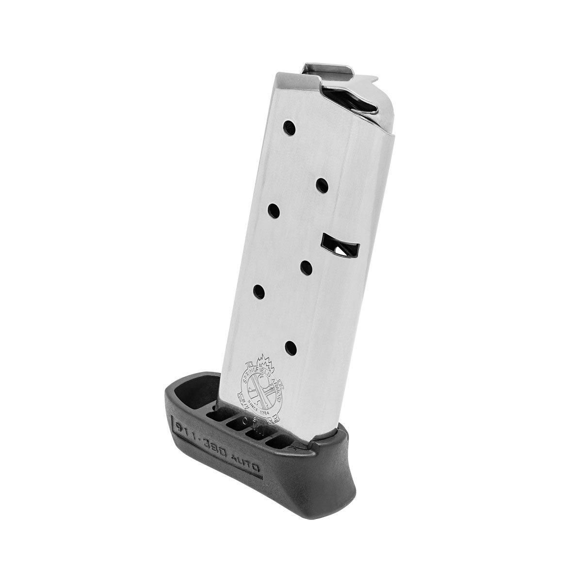 Springfield Armory Magazine 911 .380 ACP 7 Rounds Stainless Steel - View 2