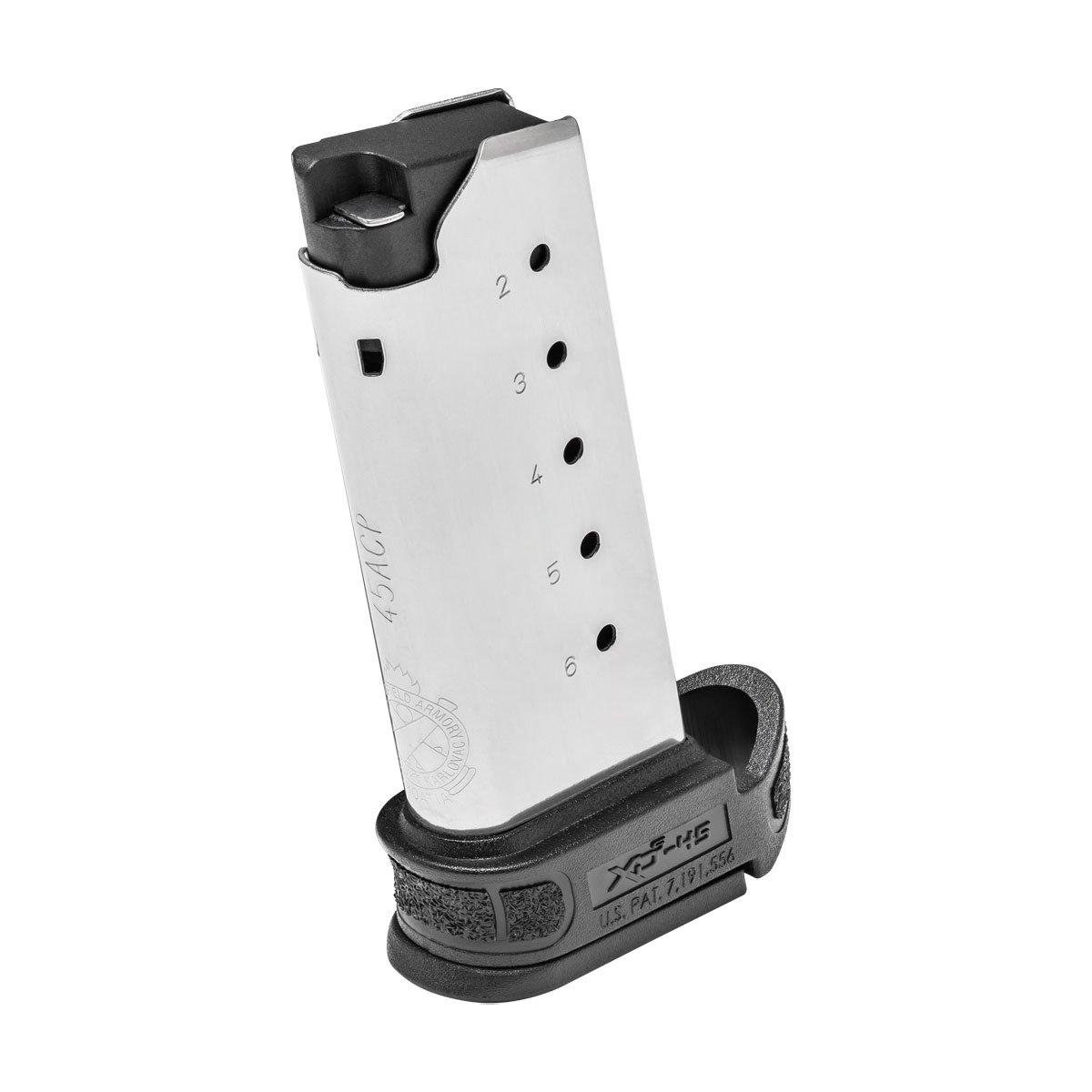 Springfield Armory XD-S Mod.2 6-Round Stainless Steel Magazine .45 ACP - View 2