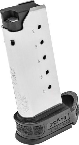 Springfield Armory XDSG5005 Mag Sleeve Polymer .45 ACP Silver Compatible... - View 2