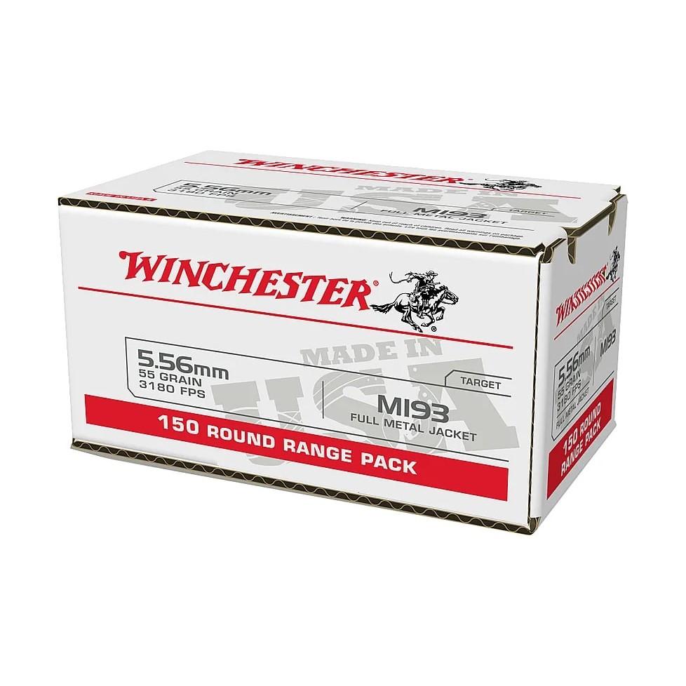 Winchester USA 5.56 NATO Ammo 600 Rounds FMJ 55 Grains - View 2