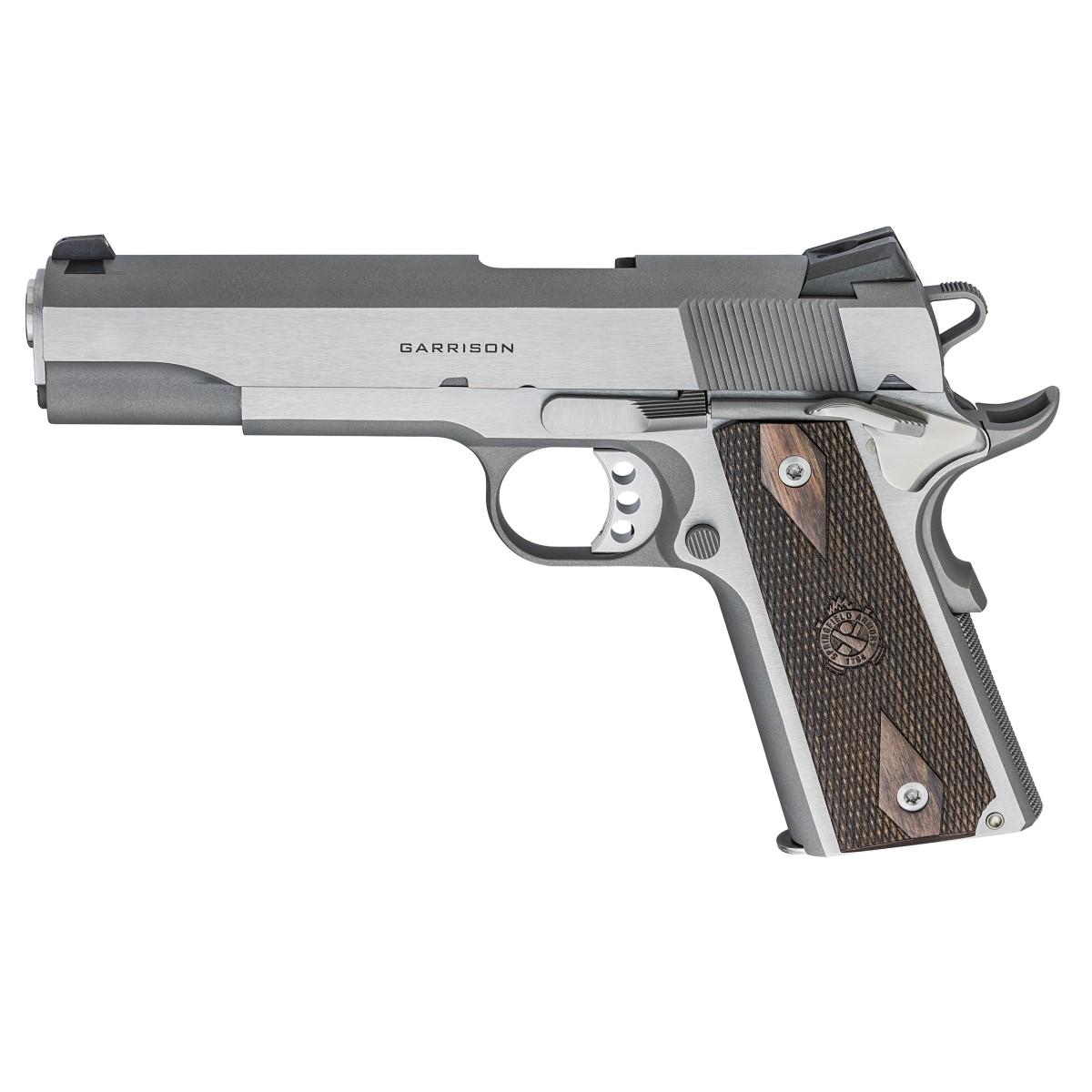 Springfield ARMORY 1911 Garrison 45 ACP 5in 7+1rd Stainless Steel Pistol - View 2
