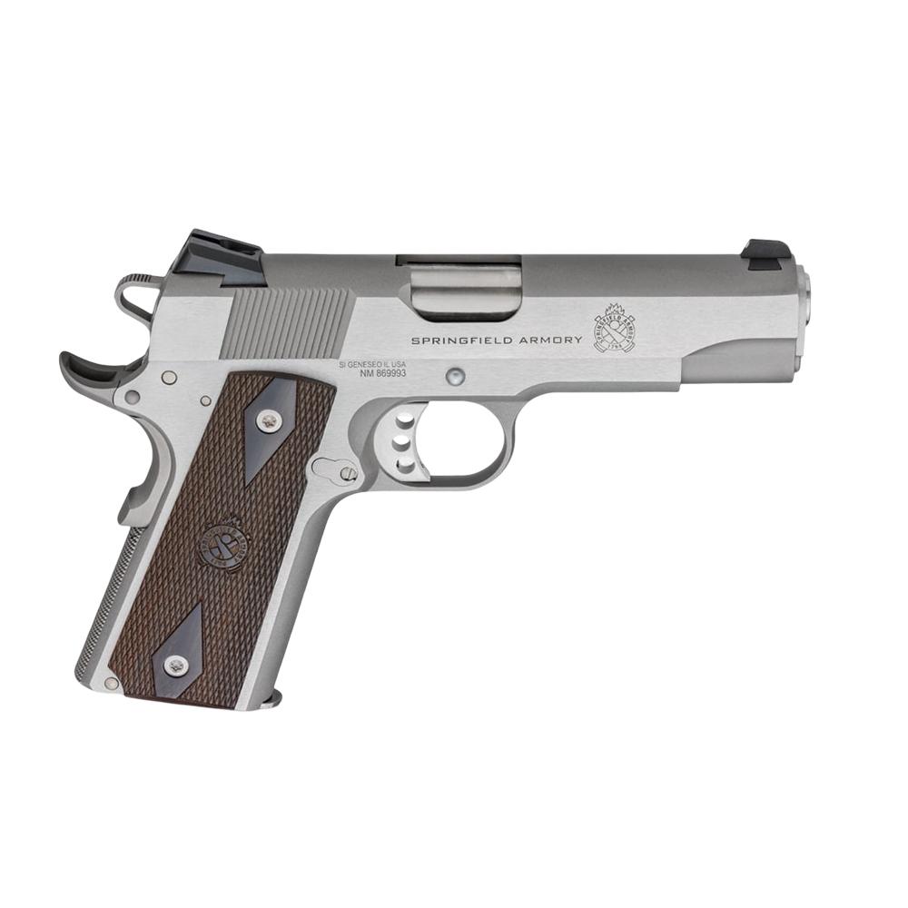 Springfield Armory 1911 Garrison .45 ACP 4.25" Barrel Stainless 7-Round - View 2