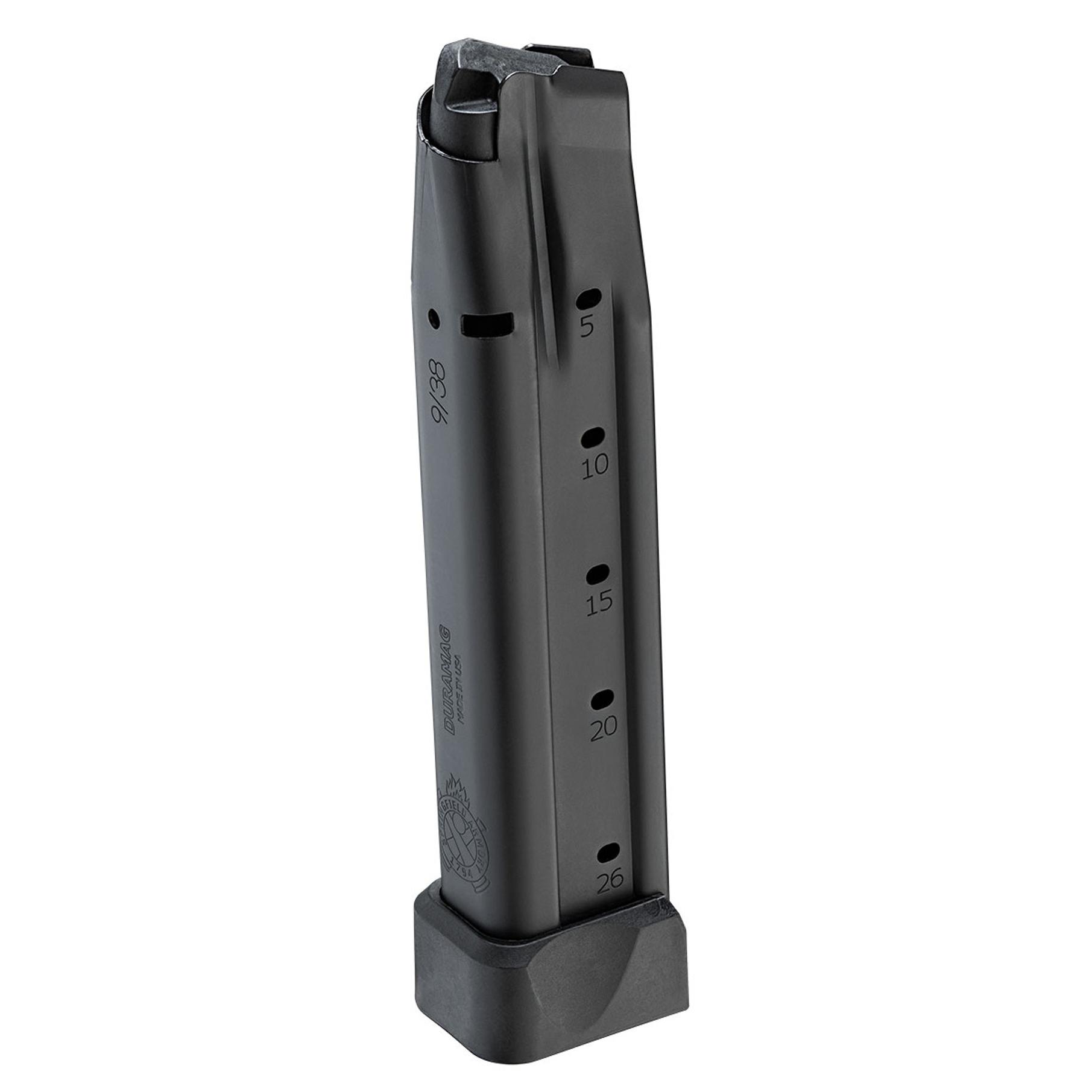Springfield Armory 1911 DS Prodigy 9mm, 26-Round Magazine, PH6926, Black Steel with Polymer Base Pad - View 2