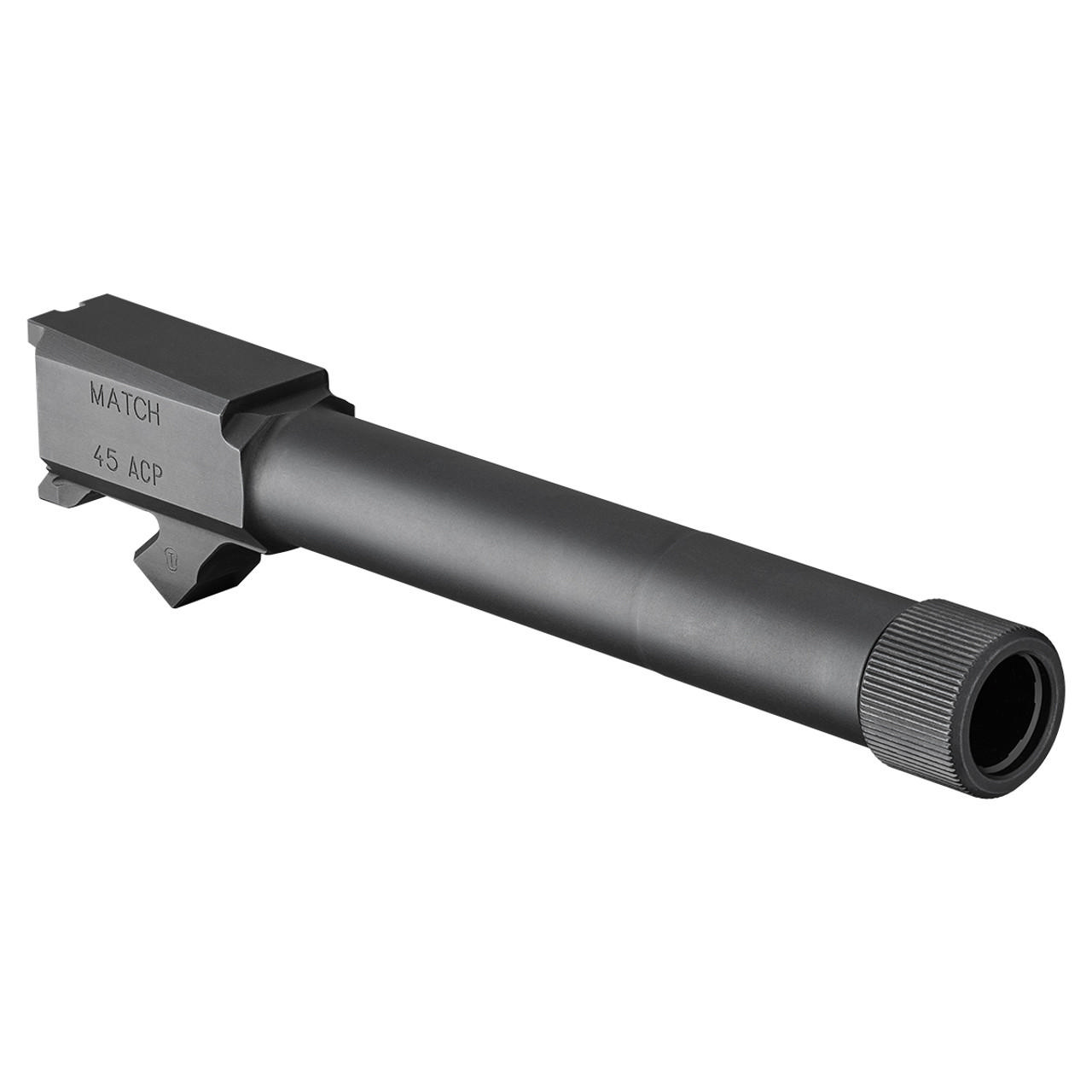 Springfield Armory XD-M 4.5in Threaded Barrel, 5.28in .45 ACP, 1-16 Twist, .578 x 28 Thread, Melonite Black - View 2