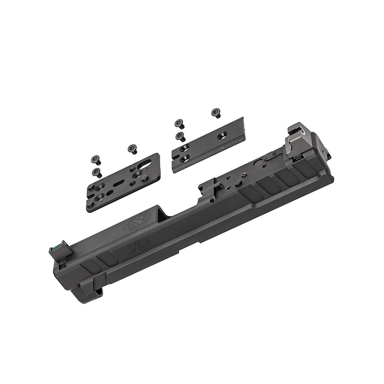Springfield XD4901 Slide Assembly 9mm 4in Black Steel OSP Action - View 2