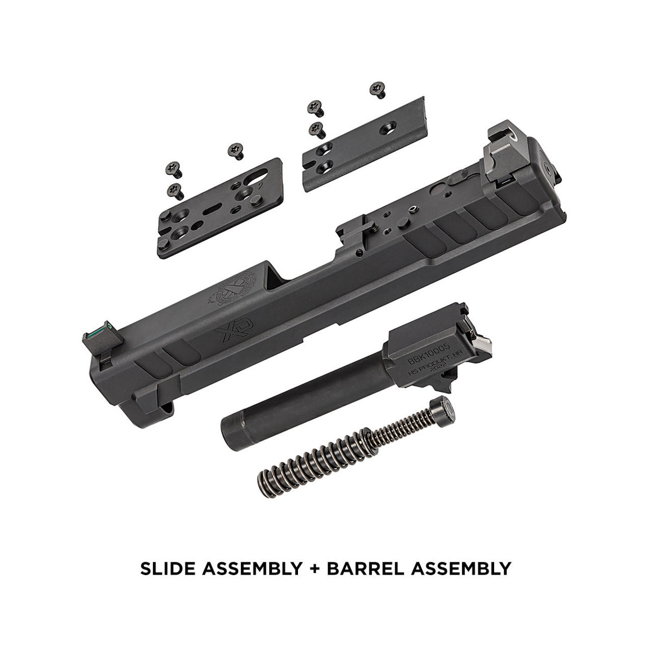 Springfield Armory XD4902 OSP 9mm Luger 4 in Black Steel Slide - View 2