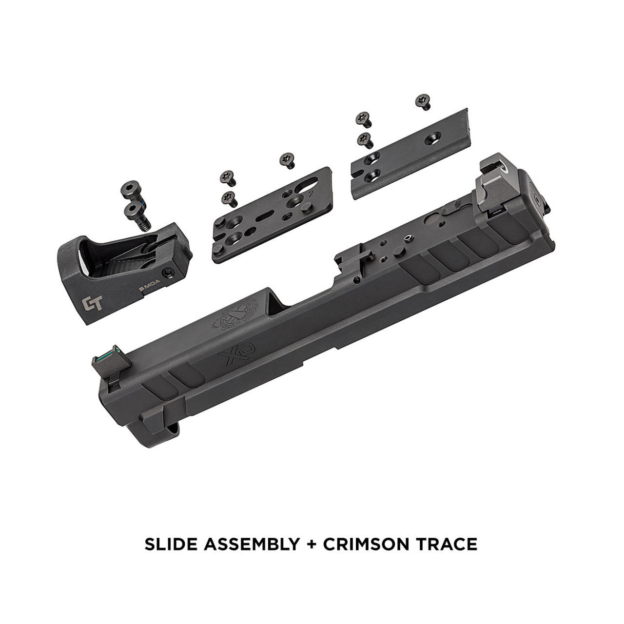 Springfield XD4903 9mm Slide Assembly 4 in Black Steel OSP Action - View 2