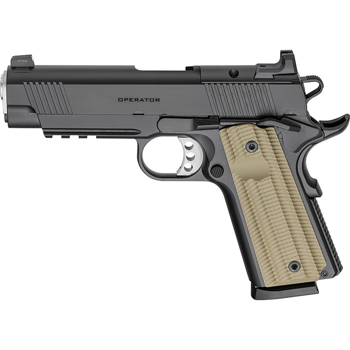Springfield PO9228AOS 1911 Operator 45ACP 4.25" Black Optics Ready 8rd - View 2