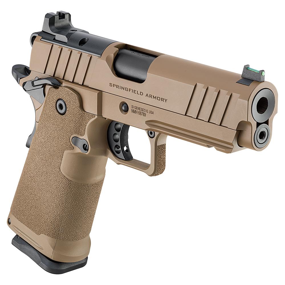 Springfield PH9117AOSCBLC 1911 9MM Pistol 10+1 Tritium Sights Coyote Brown - View 2
