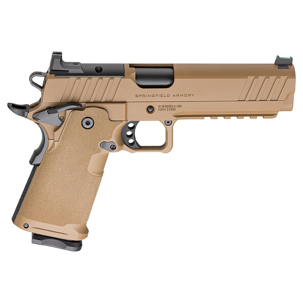 Springfield PH9119AOSCBLC 1911 9MM Pistol 10+1 Tritium Sights Coyote Brown - View 2