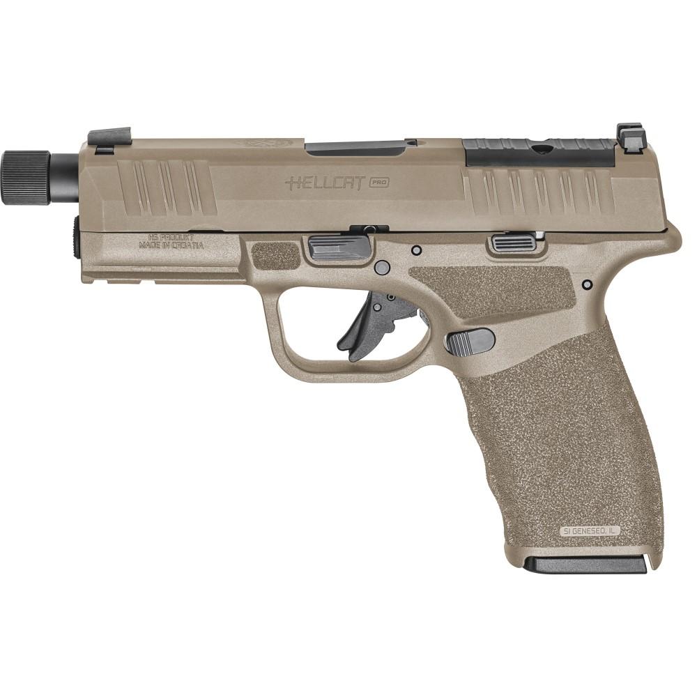 Springfield Armory Hellcat Pro OSP 9mm 4.4in Threaded Barrel FDE 10rd - View 2