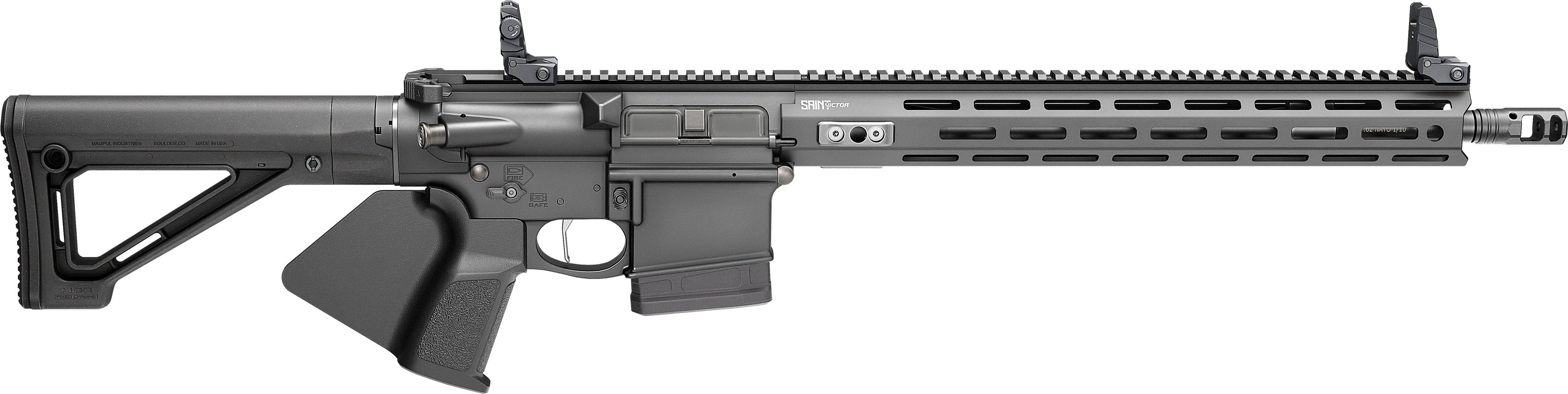 Springfield STV916308BCA V2 308 Win 10Rd Black Tactical - View 2