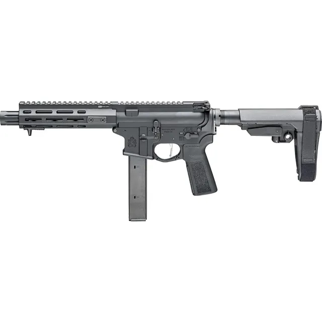 Springfield Armory Saint Victor Handgun 9mm Luger 32rd Colt Magazine 8.5 Threaded Barrel Black - View 2