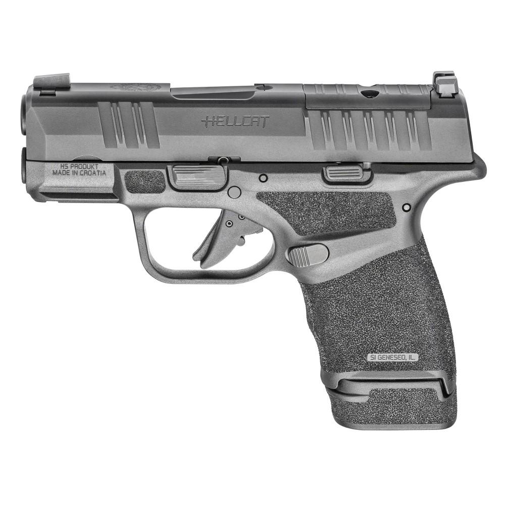 Springfield Gear Pac Hellcat Micro-Compact OSP Handgun 9mm Luger 10rd Magazines(4) 3 Barrel Green Dot & Bag - View 2