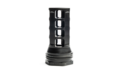 HUXWRX 1598 Muzzle Brake-QD .338 Cal 3/4x24 Black - View 2