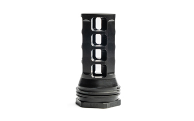 OSS HX-QD 338 Muzzle Brake, 5/8-24 Thread, Lightweight 3.2 oz, 2.3-inch Length, Black Finish - View 2