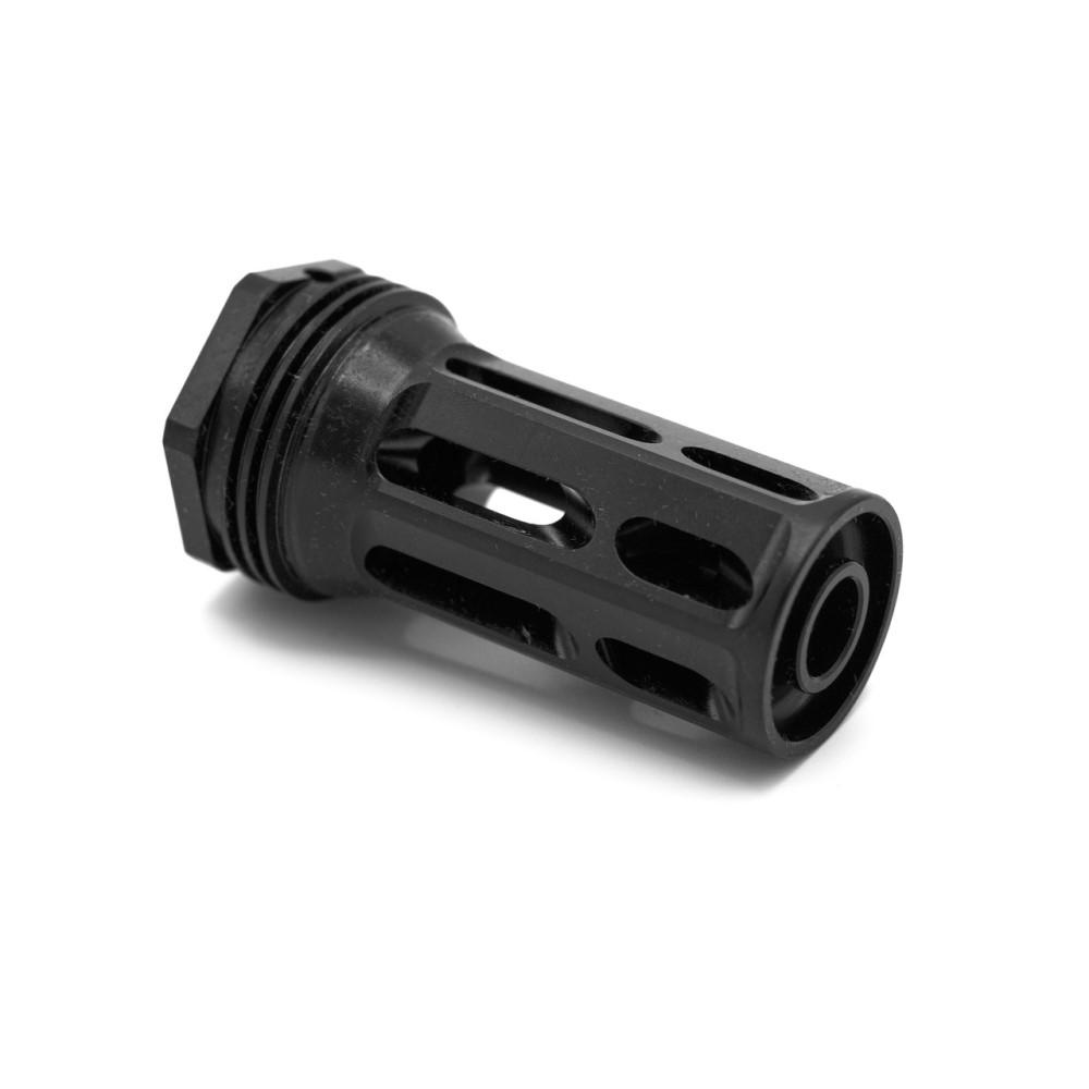 Huxwrx Flash Hider QD 762 7.62 NATO 5/8x24 Black 2.30 in Length - View 2