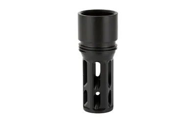 Huxwrx 1858 Flash Hider-QD 7.62mm M26x1.5 LH Black Steel 2.3" - View 3