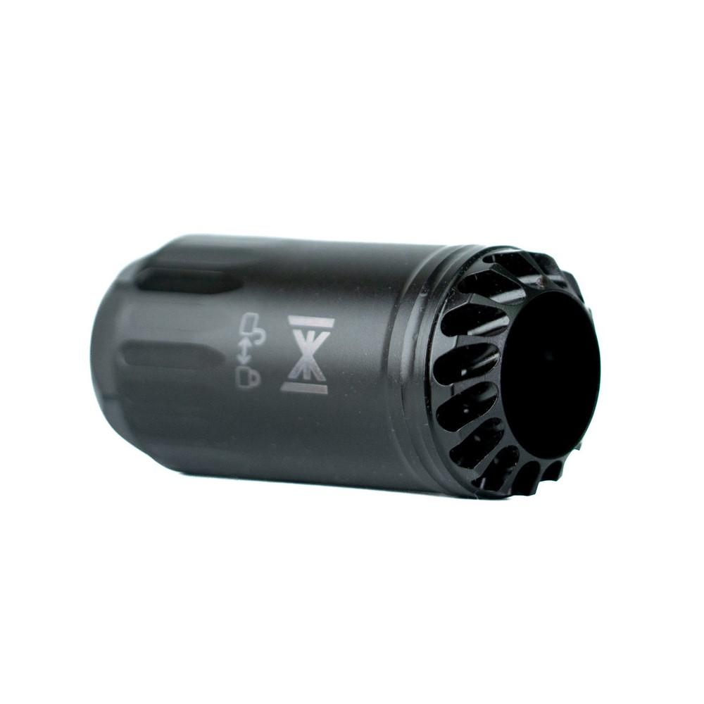 Huxwrx 2291 Blastphemy Blast Deflector, Black 17-4 Stainless Steel, QPQ Nitride Coated, Diverts Blast Forward - View 2