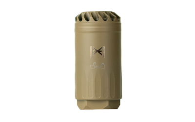 HUXWRX Blastphemy 2653 Multi-Caliber Deflector 17-4 Stainless Steel FDE - View 2