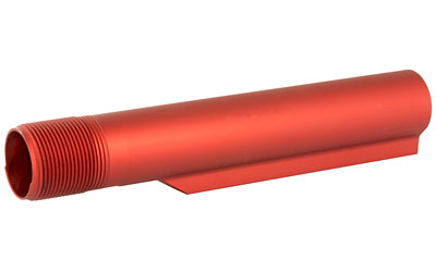 LBE Unlimited MBUF002RED 6-Position AR-15 Mil-Spec Buffer Tube Red - View 2
