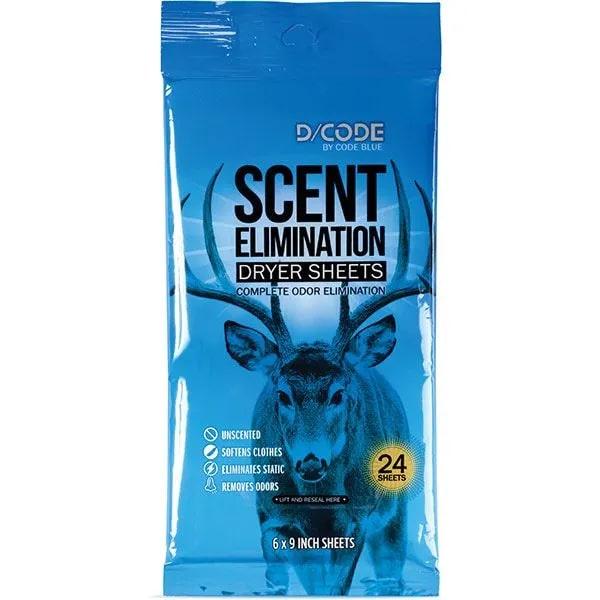 Code Blue / Knight and Hale Scent Eliminator Dryer Sheets Model: OA1319 - View 2