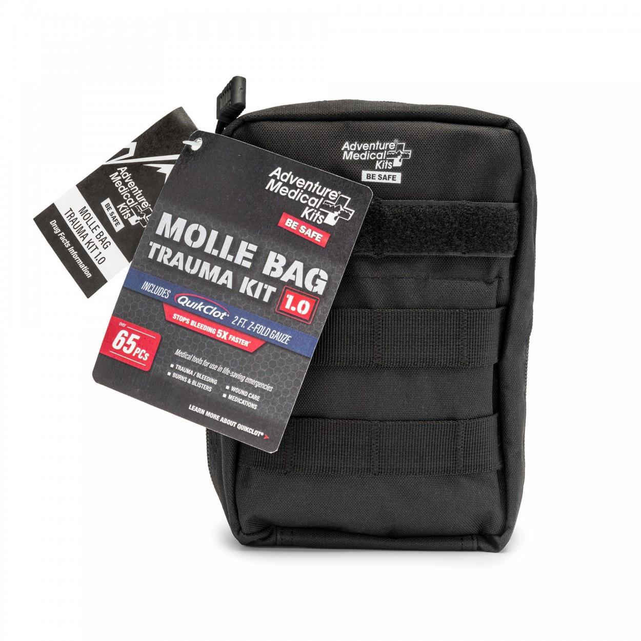Adventure Medical Kits 20640299 MOLLE Trauma Kit 1.0 Black Bag - View 2