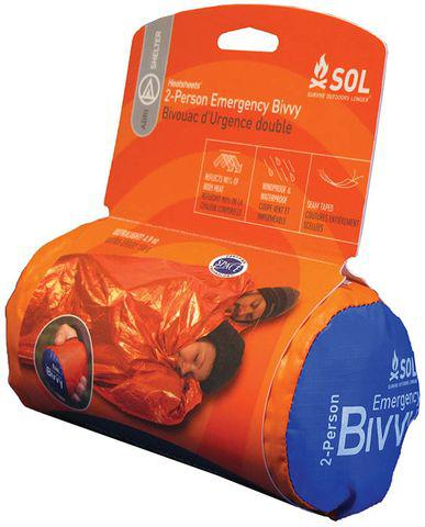 Adventure Medical Kits 01401144 SOL Bivvy XL Waterproof Windproof Orange - View 2
