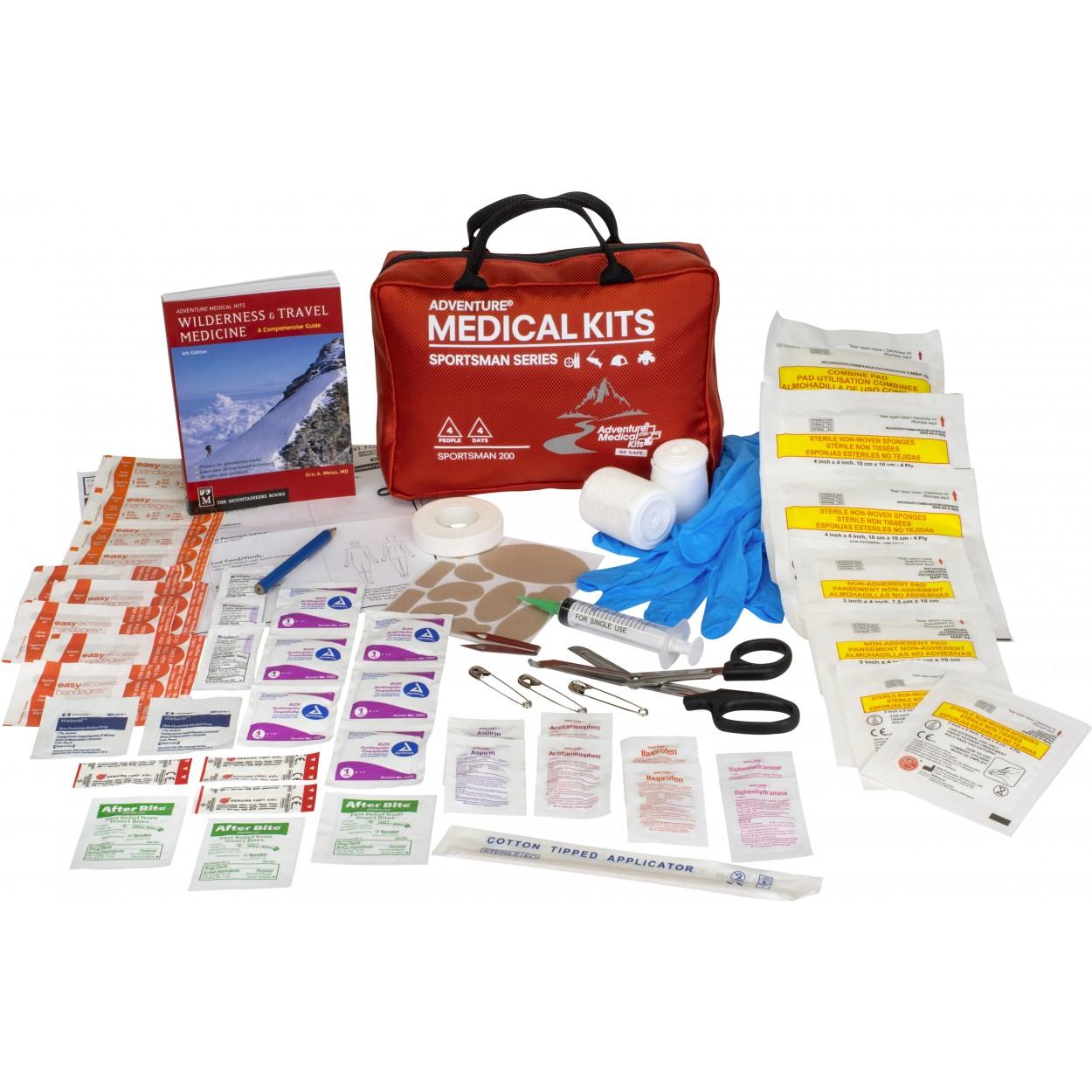 Adventure Medical Kits Sportsman 200 First Aid Kit for 1-4 People - View 2
