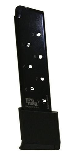 ProMag Extended 10-Round .45 ACP 1911 Government Model Magazine, Heat-Treated Steel, Blue Finish, DuPont Zytel Polymer Base, USA Made - View 2