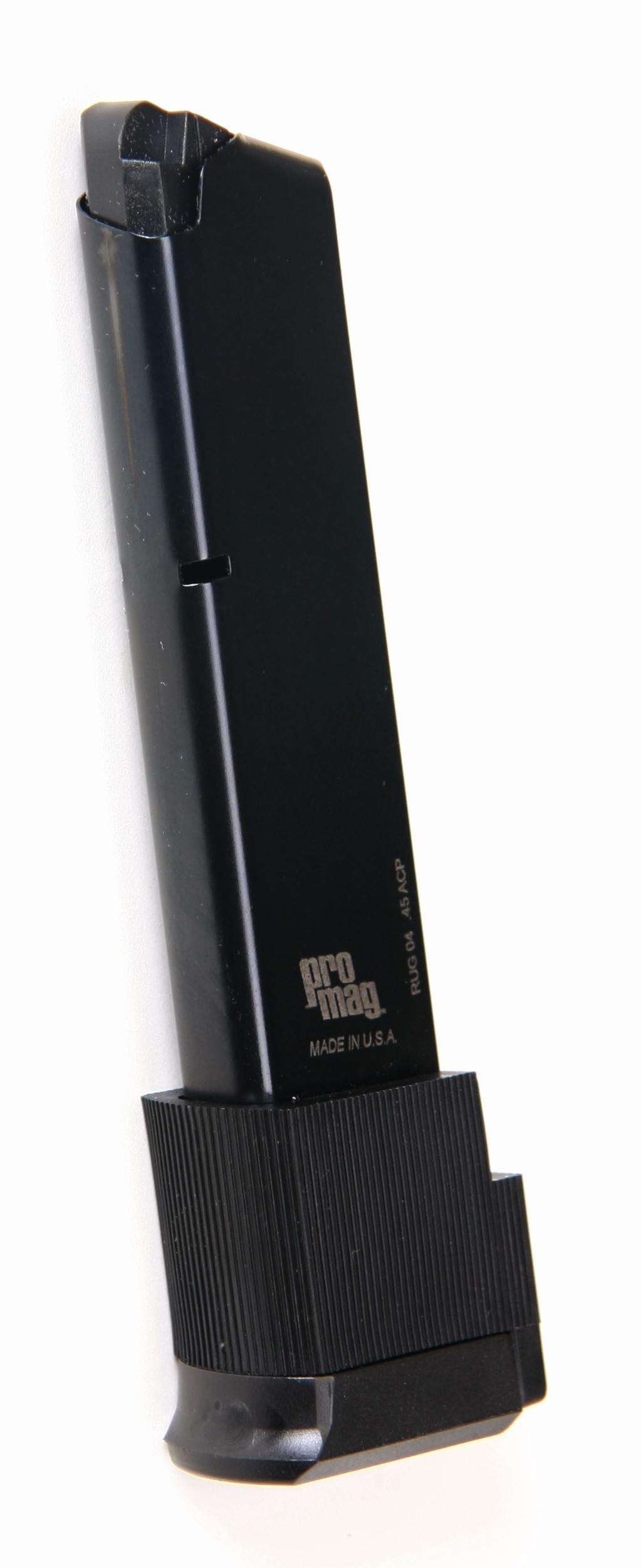 ProMag RUG04 10rd Extended Magazine .45 ACP Blued Steel Ruger P90/P97 - View 2