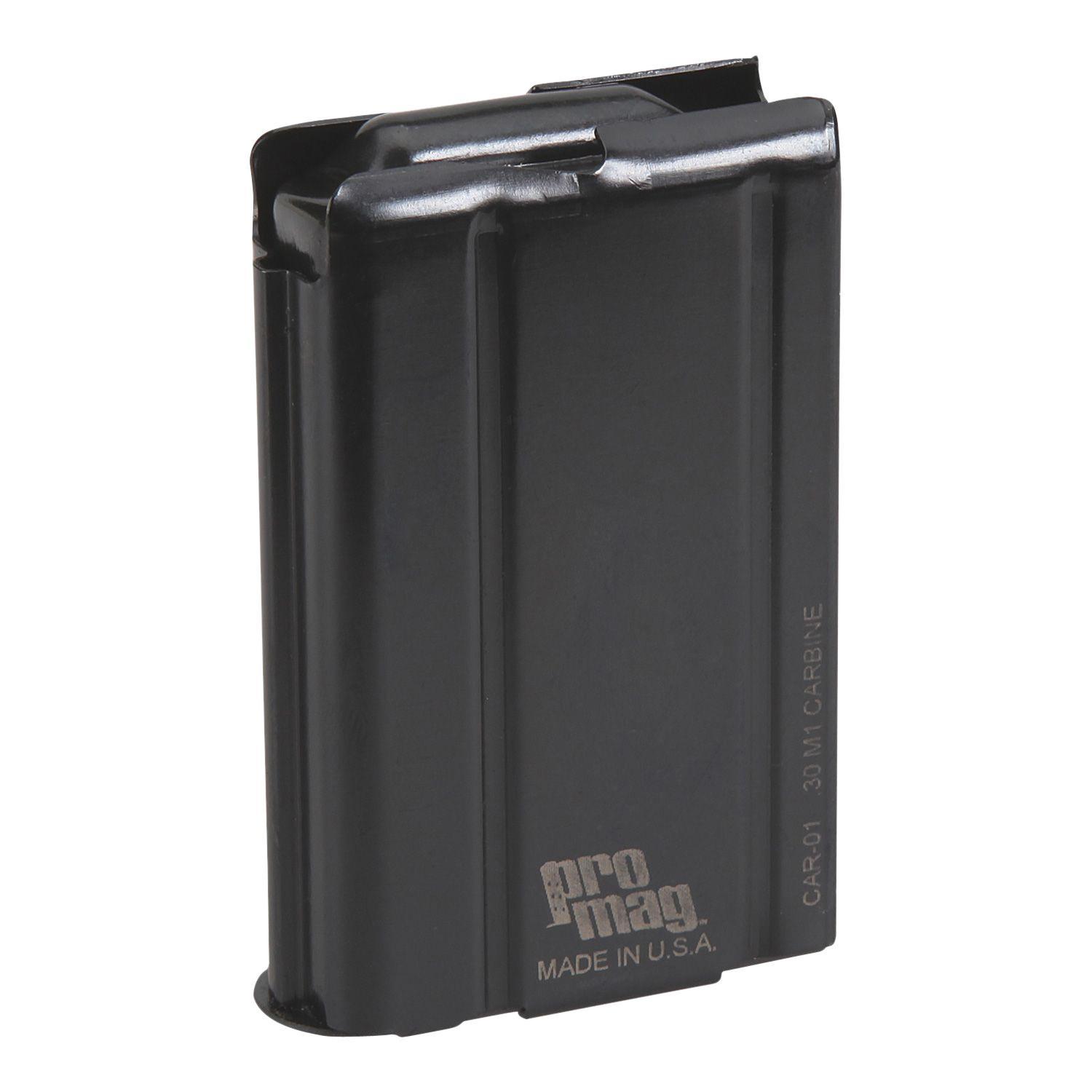 ProMag CAR01 M1 Carbine 10-Round Magazine, .30 Caliber, Blued Heat-Treated Steel, Chrome-Silicon Wire Spring, USA Made - View 2
