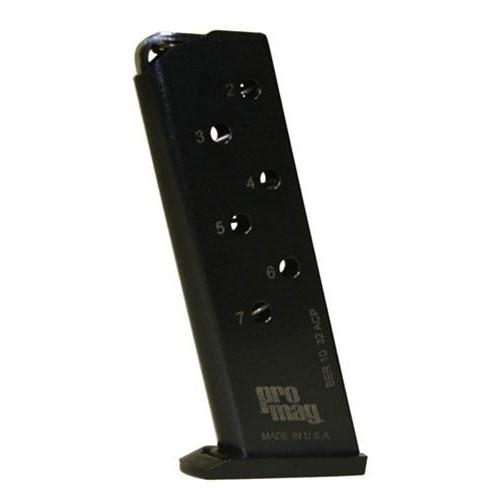 ProMag BER 10 Magazine .32 ACP 7rd Blued Steel for Beretta 3032 Tomcat - View 2