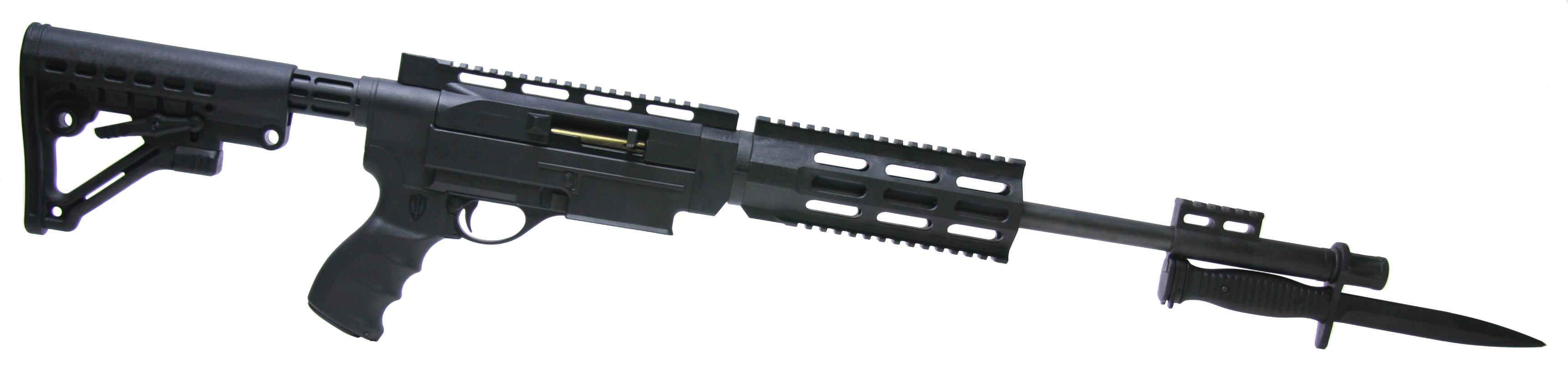 Archangel AA597R AR-15 Style Conversion Stock Black Synthetic 6-Position - View 2