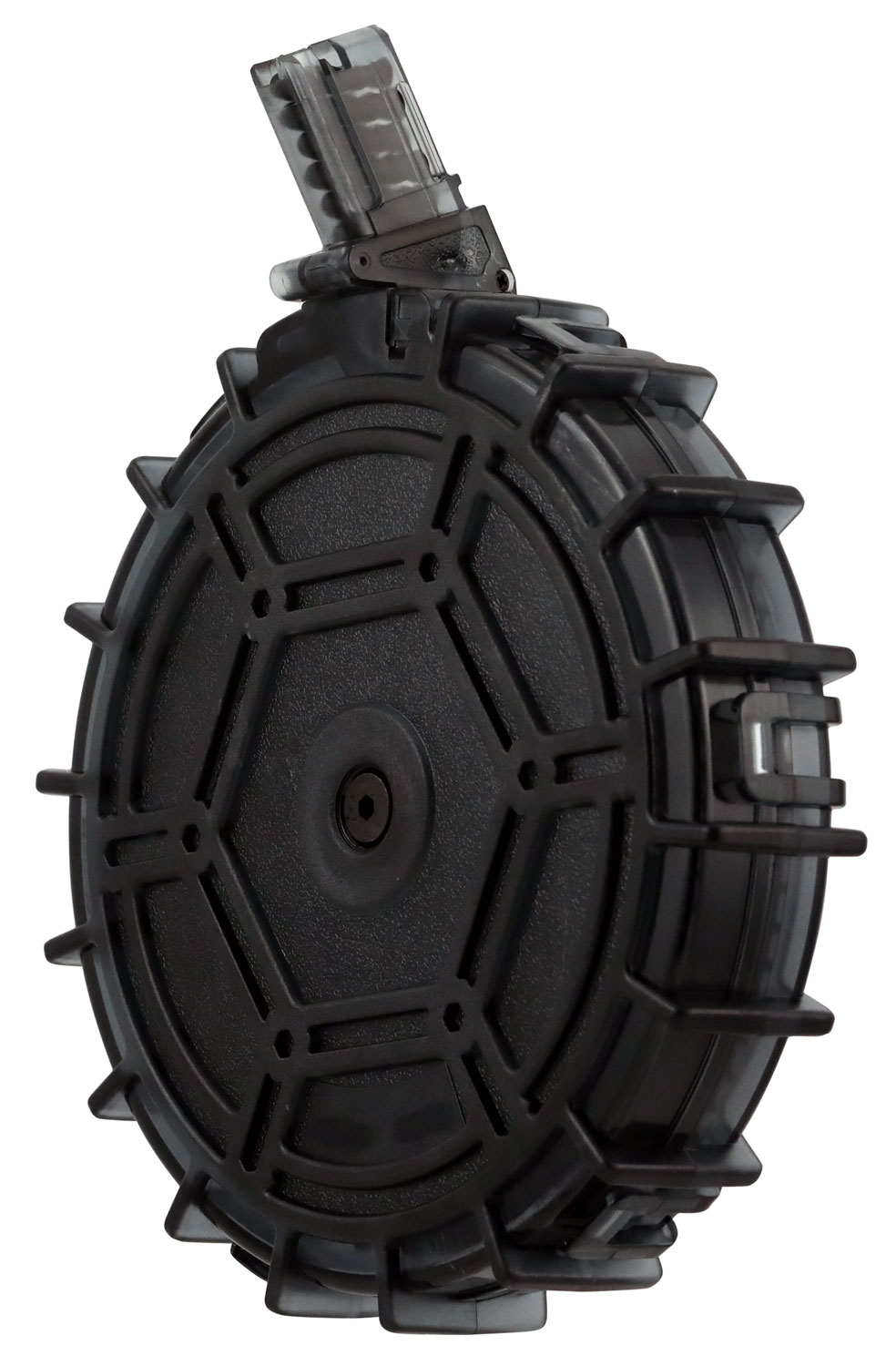 ProMag MARA4 70rd Drum Magazine for Marlin 795 .22 LR Smoke Polycarbonate - View 2