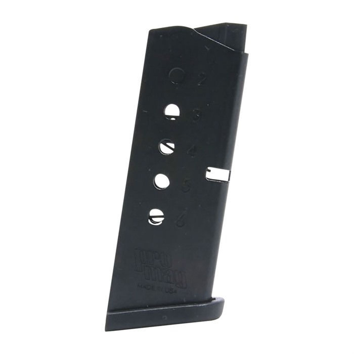 ProMag SMI20 6rd .380 ACP Blued Steel Magazine for S&W Bodyguard - View 2
